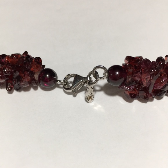 GEMS EN VOGUE GARNET ROUND NECKLACE - Picture 4 of 8